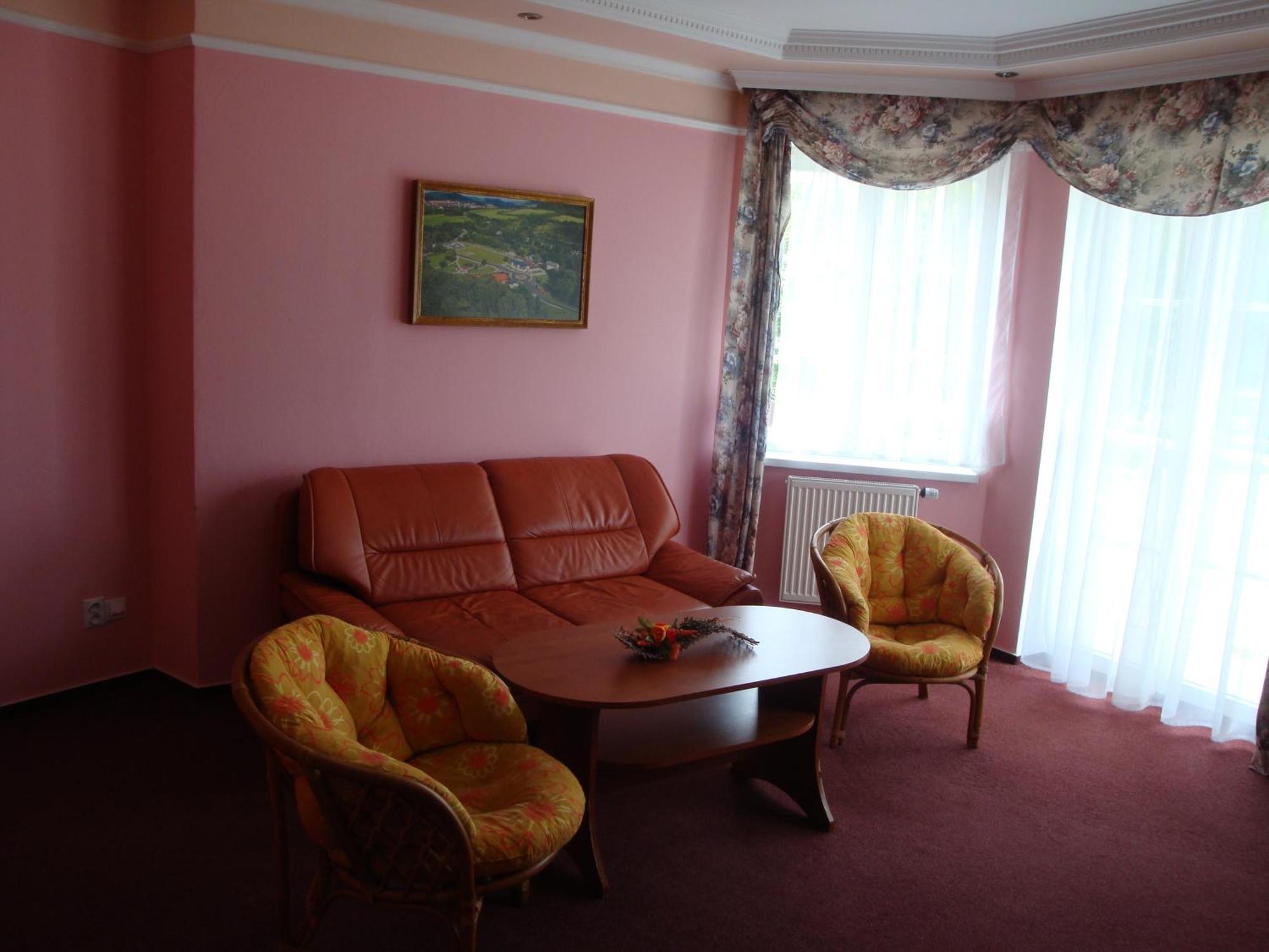 Lazne Evzenie Hotel Klášterec nad Ohří Eksteriør billede